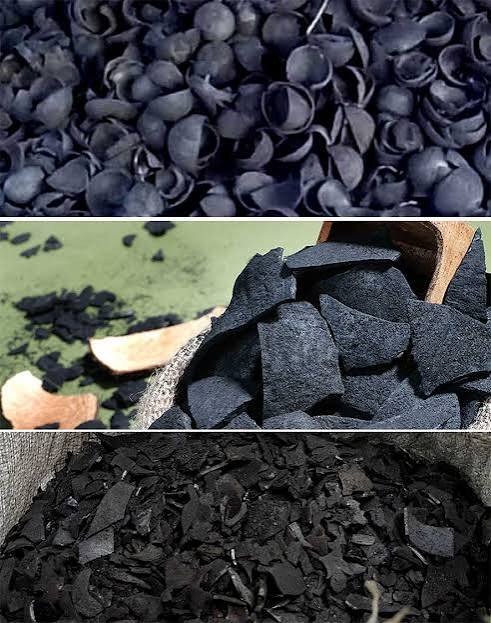 Coconut shell charcoal