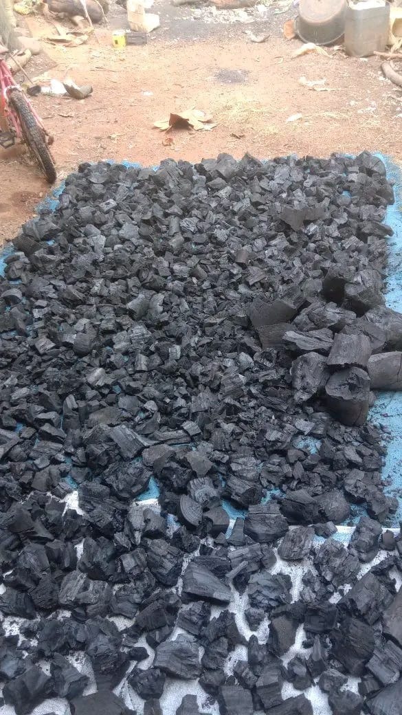 Hardwood charcoal